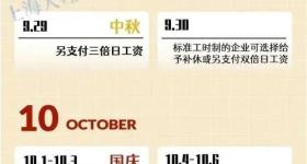 中秋国庆有4天发3倍工资 10月份你的工资可能提前到账