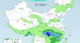 全国降水增多增强 北方多地风沙降温来袭