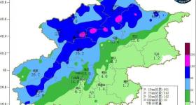 北京今日持续降雨局地或现暴雨