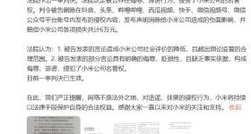 自媒体侮辱雷军小米 被判赔偿6万元