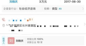 博主举报刘晓庆偷漏税，指其避税公司出资额3万