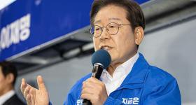 暗杀传言不断 韩总统候选人李在明演讲将配防弹玻璃