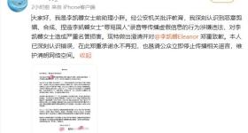 演员李凯馨前助理道歉，承认“李凯馨辱骂中国人”录音系伪造