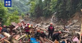 广西龙胜发生山洪泥石流灾害 现场救出1人已无生命体征