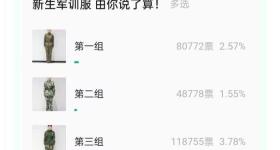 300万人选出最丑军训服 新生:天塌了 最显眼的军训服