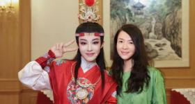 章子怡晒与陈丽君合影力挺称被“圈粉”，陈丽君回应