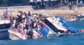 赴巴厘岛一载89人游艇侧翻沉没，乘客仓皇而逃