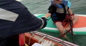 已获救！10岁男孩台风天海上漂流5小时