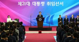 民调:李在明执政首周支持率为58.6%