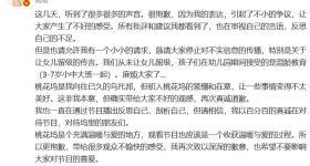 朱丹就分鸡腿风波道歉，回应让差3岁子女读同一班