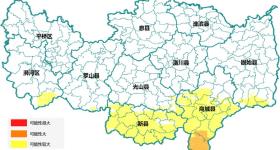 信阳发布地质灾害气象风险橙色预警