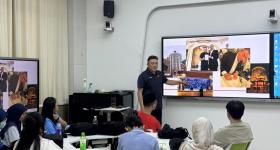 东南亚国际学生走进华北水利水电大学国学课堂