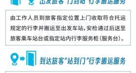 12306预约上新！今起铁路试点开展“轻装行”服务