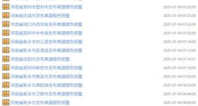 河南多地发布高温橙色预警！注意防暑降温！