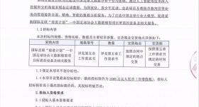 中国足协招标打造中国足球行业大模型，投标限价1068万元