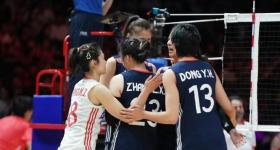 四战全胜！中国女排逆转战胜美国女排 阿灵顿站完美收官