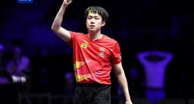 王楚钦4-0横扫张本智和！第三次夺得WTT大满贯男单冠军