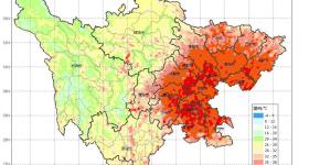 局地超过40℃！川渝热成全国“尖子生”！暴雨即将来救场