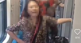 众老人火车卧铺走道跳广场舞，12306：遇到可投诉