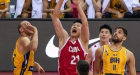 中国男篮热身赛再胜波黑队