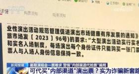 轻信代抢演唱会门票 一女子被骗19万！警惕这些新骗局