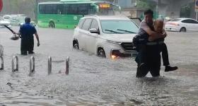 中原区下了1.2个西湖！郑州这场雨到底多大？