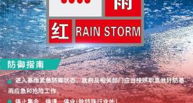 暴雨、雷暴大风！安阳发布红色双预警