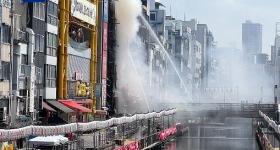 日本大阪火灾致2名消防员身亡
