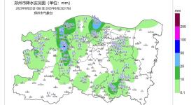 今天郑州出现阵雨、雷阵雨，未来三天降雨频繁→