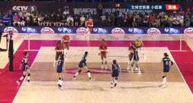 两连胜！中国女排战胜哥伦比亚女排