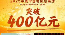400亿元！2025年中国电影总票房持续飙红