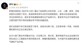 雷军自曝：已发起诉讼